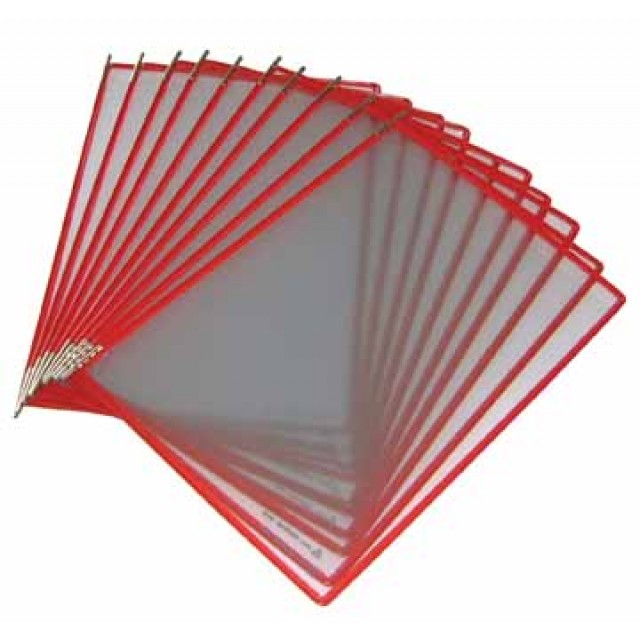 10 TARIFOLD A4 ROOD +5 RUITERS
