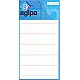 APLI ETIKETTEN 12X18MM WIT 210st BL