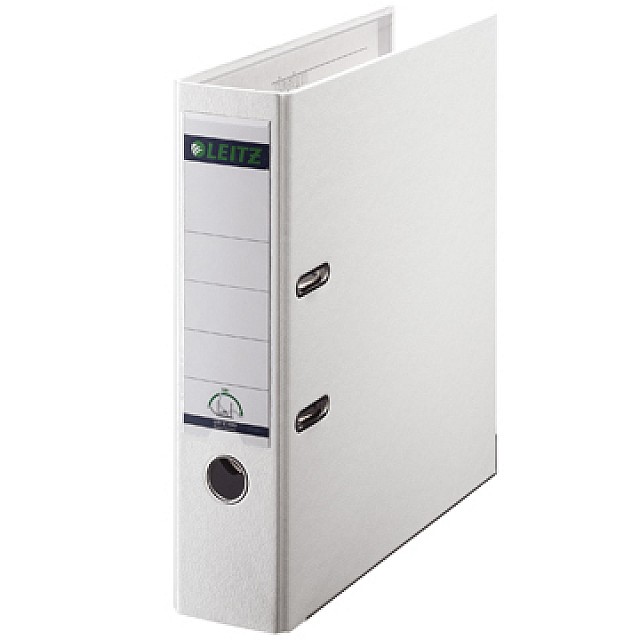 LEITZ ORDNER PP A4 8CM WIT