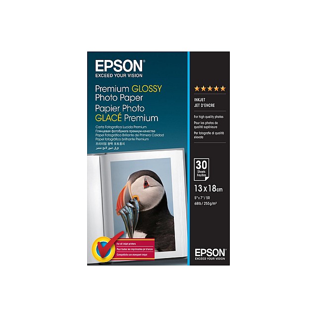 EPSON S042154 Premium glossy photo paper inktjet 255g/m2 130