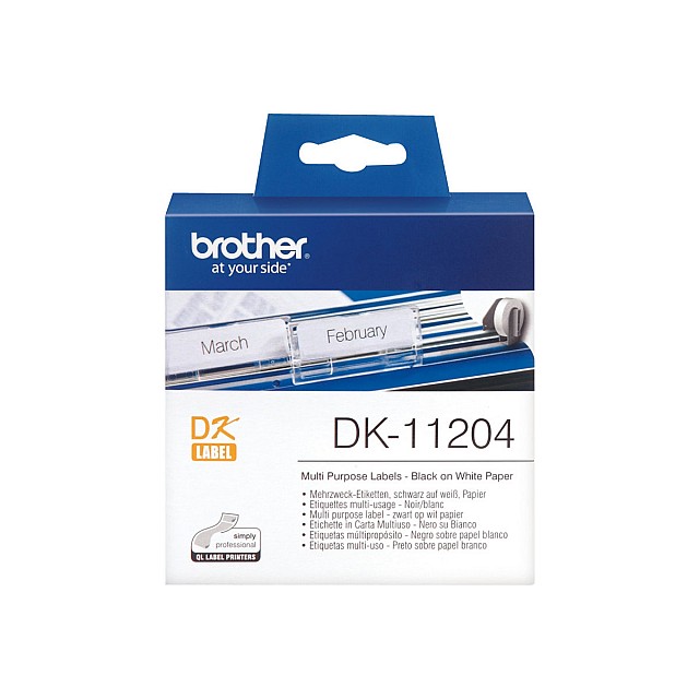 DS 400 LABEL PAPIER 17X54MM