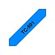 BROTHER P-Touch TC-501 black on blue 12mm