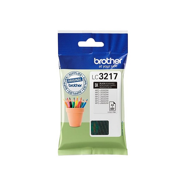 BROTHER LC-3217BK Inkt (550 pagina s)