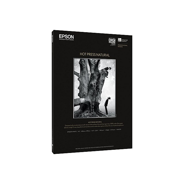 EPSON S042322 Hot press naturel inktjet 330g/m2 A2 25 sheets