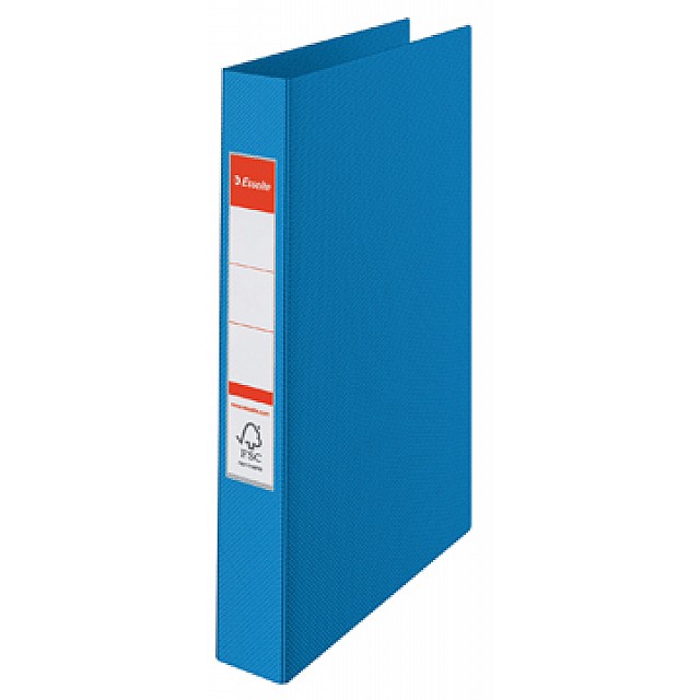 ESSELTE RINGMAP A4 PP 4RINGEN 25MM BLAUW