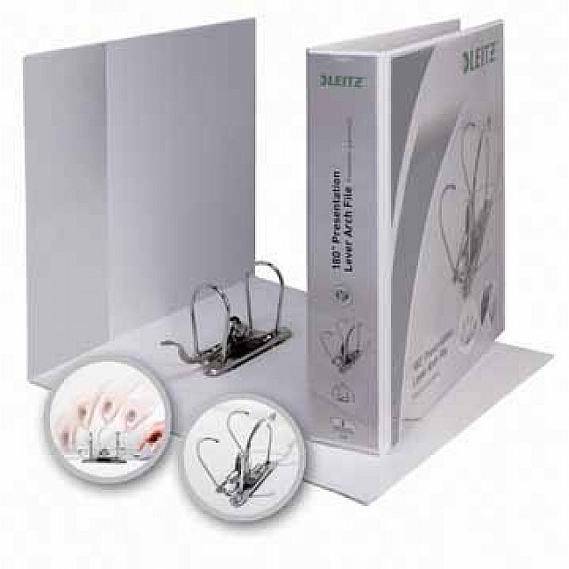 LEITZ PANO ORDNER 8CM WIT