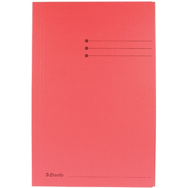 ESSELTE 3KLEPMAP FOLIO ROOD