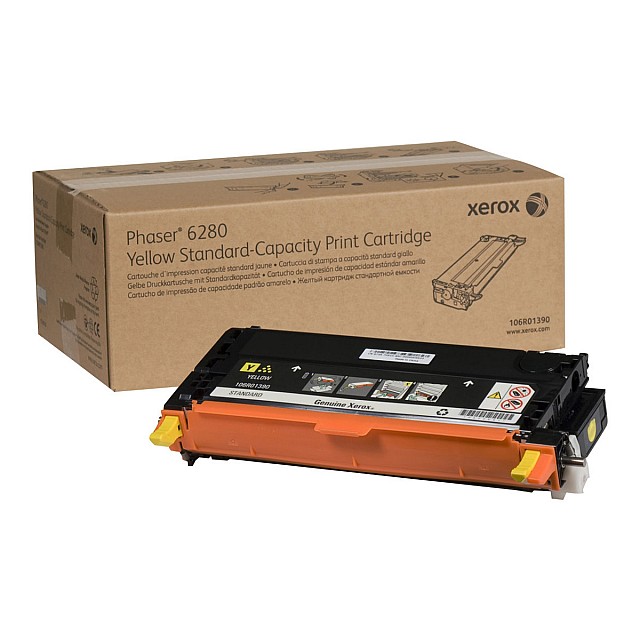 XEROX Phaser 6280 tonercartridge geel standard capacity 2.20