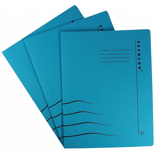 SECOLOR CLIPMAP A4 BLAUW