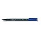 OHP MARKER LUMOCOLOR BLAUW 1MM