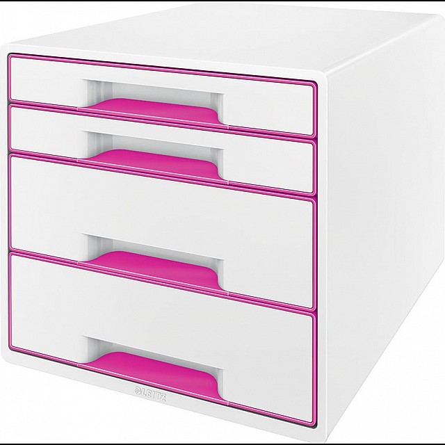 LEITZ WOW LADENBLOK 4L WIT/RZ