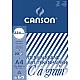TEKENBLOK C A GRAIN A4 224GR