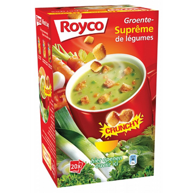 ROYCO SOEP GROENTEN+KORST 20st