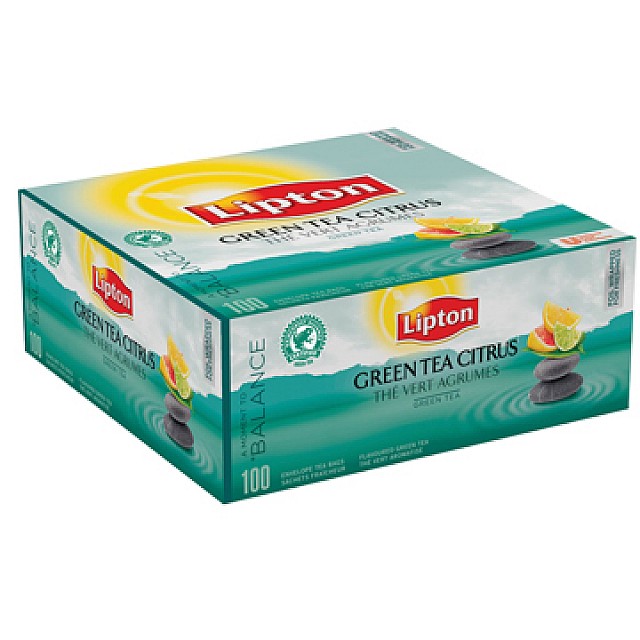 LIPTON GREEN TEA CITRUS DS100