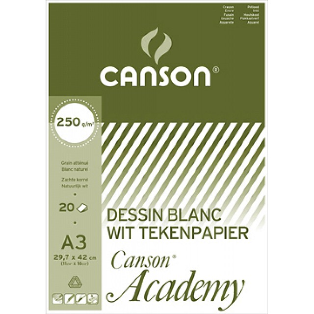 ACADEMY TEKENBLOK A3 250G 20V