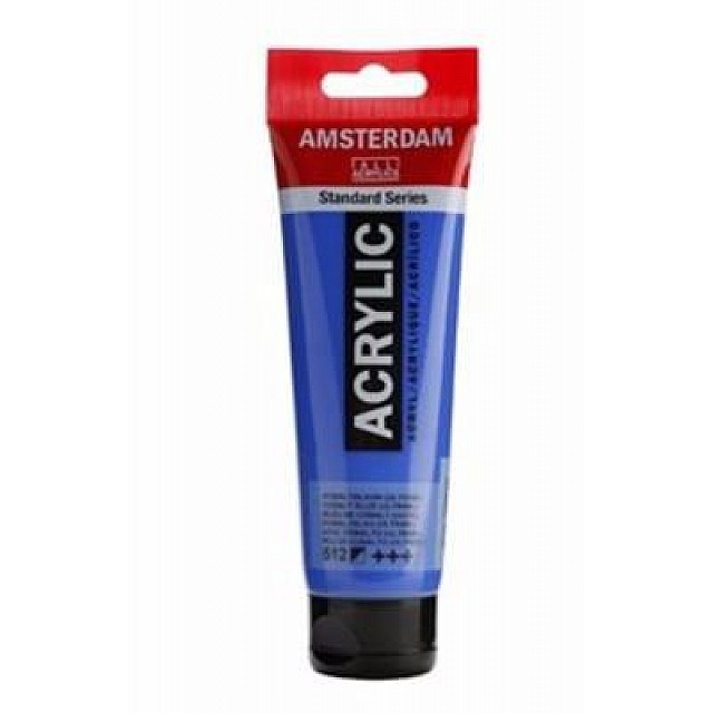TAL ACRYL AMST 250ML KOBALT BLUE
