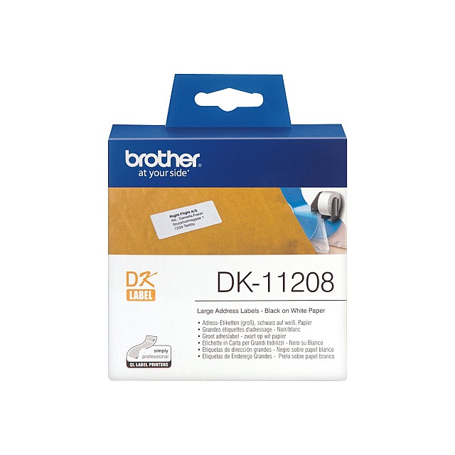 DS 400 ADRESLABEL PAPIER 38X90