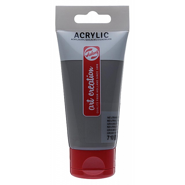 ACRYL AC NEUTR GRIJS TUBE 75ML