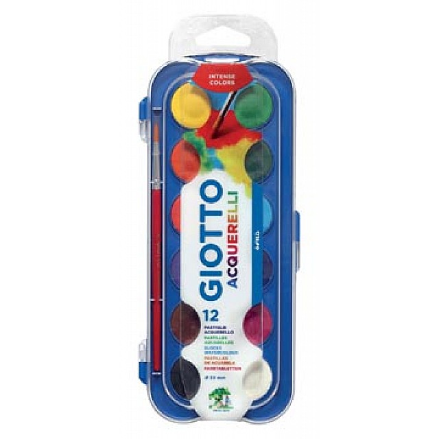 GIOTTO WATERVERF 12 NAPJES