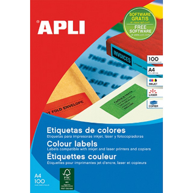 APLI 105X148 ROOD ILC 20P