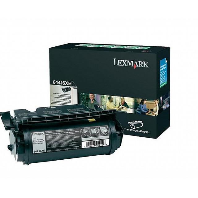 LEXMARK T644 tonercartridge zwart extra high capacity 32.000