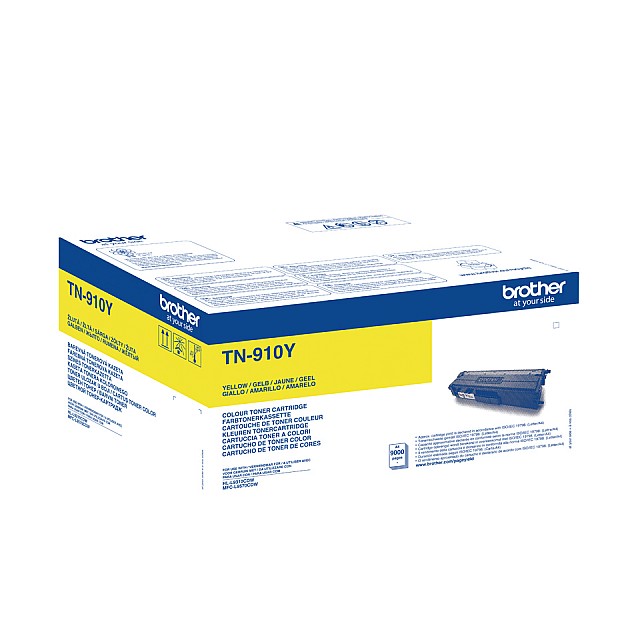 BROTHER TN910Y Toner Cartridge Geel Ultra Hoge Capaciteit 9.