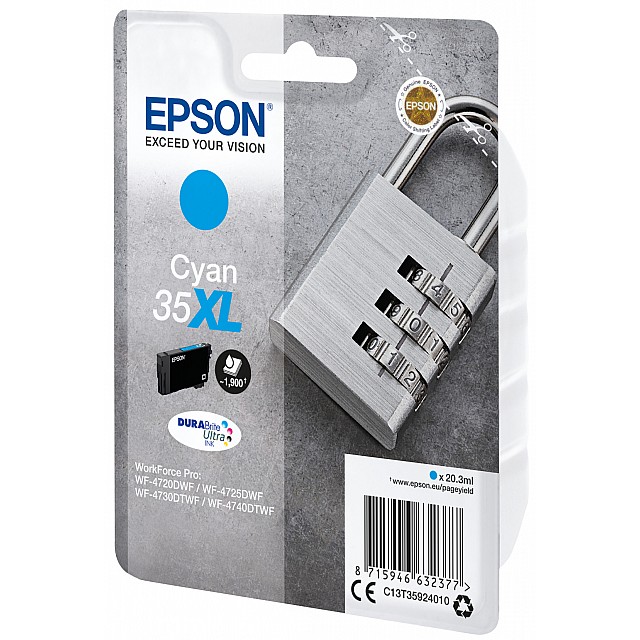 EPSON 35XL Ink Cyan 20,3ml