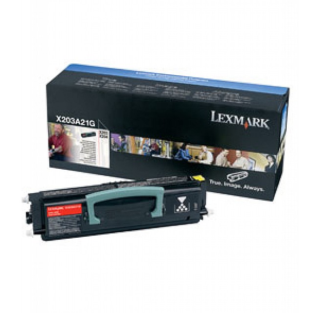LEXMARK X203N,  X204N tonercartridge zwart standard capacity