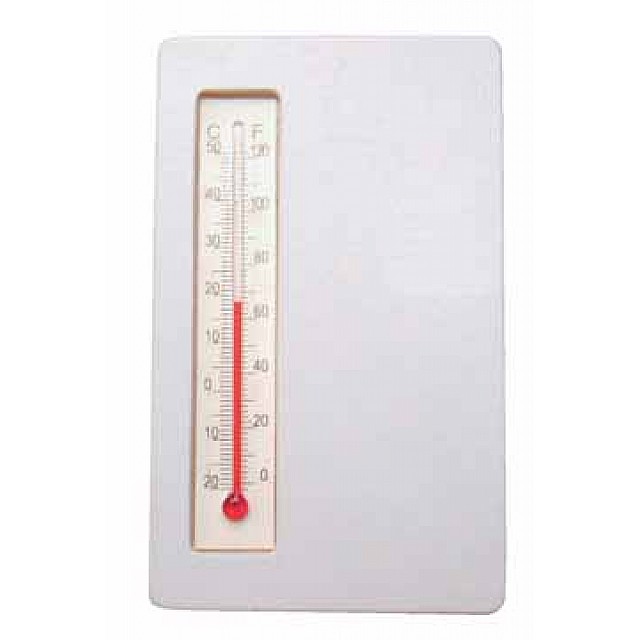 THERMOMETER MAGN HOUT 10,7X6,5