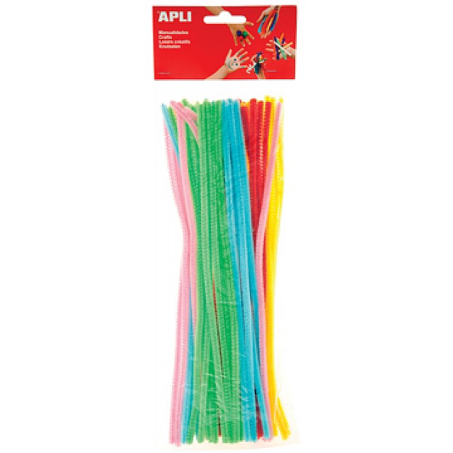 FLUO CHENILLEDRAAD ASS 50ST