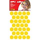 APLI STICKER GEEL DIAM 20MM 180ST