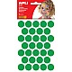 STICKERS CIRCEL GRN 20MM 192ST
