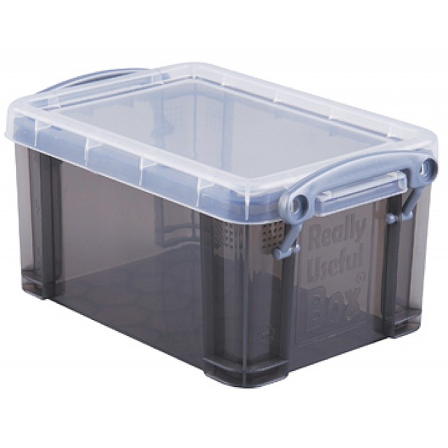 OPBERGDOOS 0,7L TRANSP. SMOKE