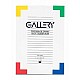 GALLERY TEKENBLOK 21X29 ZWART