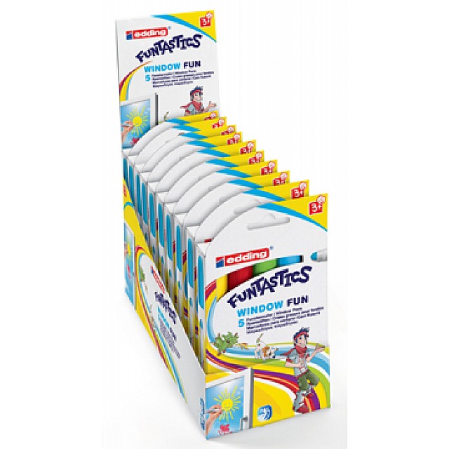 MARKER 16 WINDOW FUN SET 5X