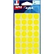 APLI ROND 15MM GEEL 168st BL