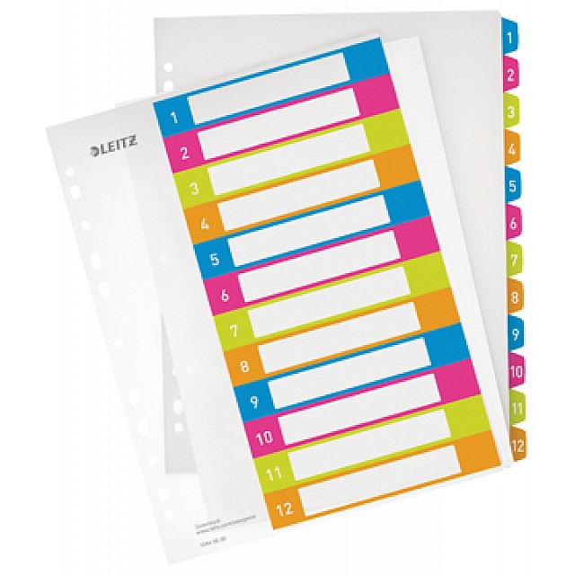 TABBLAD PRINT WOW A4 1-12