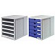 HAN BUROBOX BLAUW GESL./ DOOS