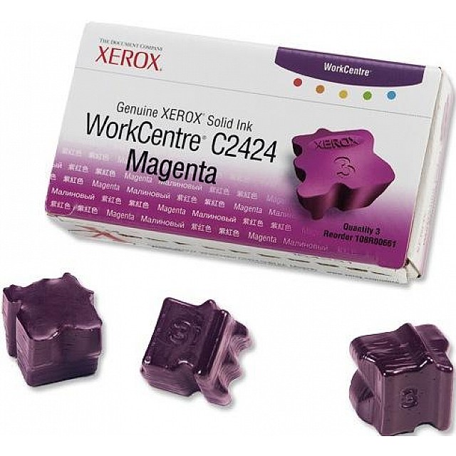 XEROX WorkCentre C2424 colorstix magenta standard capacity 3