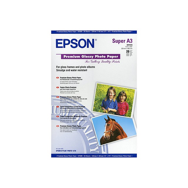 EPSON Glossy photo papier inktjet 250g/m2 A3+ 20 sheets 1-pa