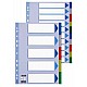 ESSELTE TABBLAD PP KLEUR 5 TABS