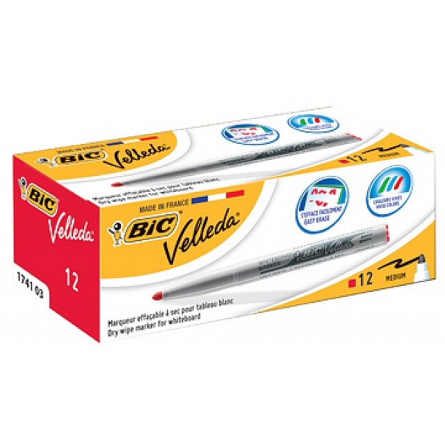 VELLEDA MARKER ROOD MED.ROND