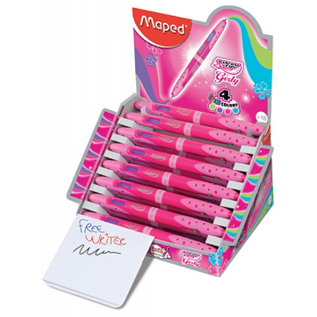 BALPEN GIRLY 4KL M DISP 18X