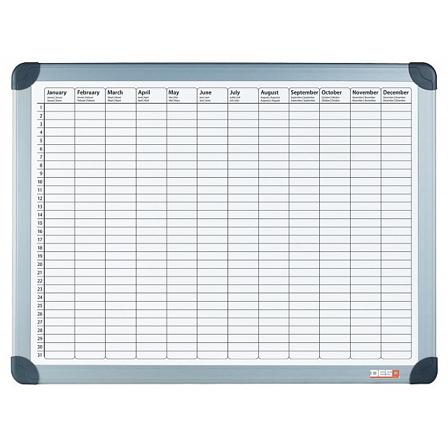 MAG JAARPLANNER DESQ 60X90CM