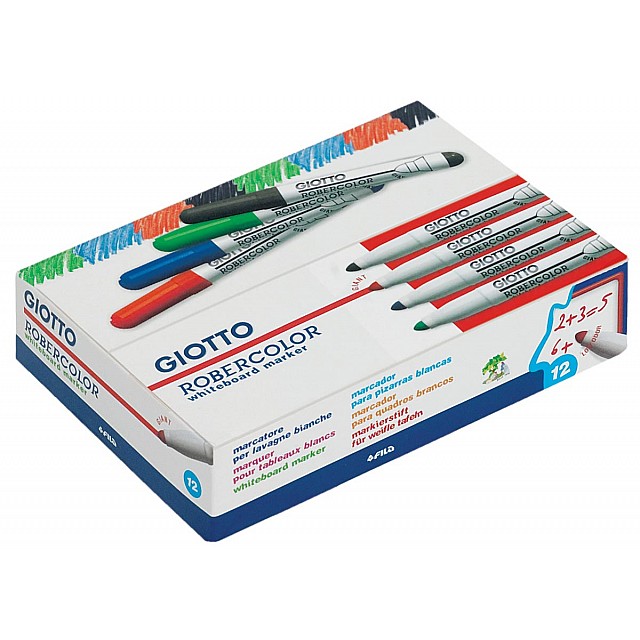 ROBERCOLOR WB MARKER L ROND BL