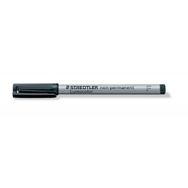 OHP MARKER LUMOCOLOR ZWART 0,6
