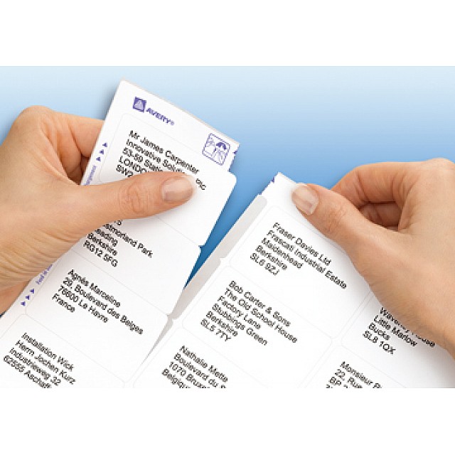 ETIK ILC 70X36MM 600ST WIT