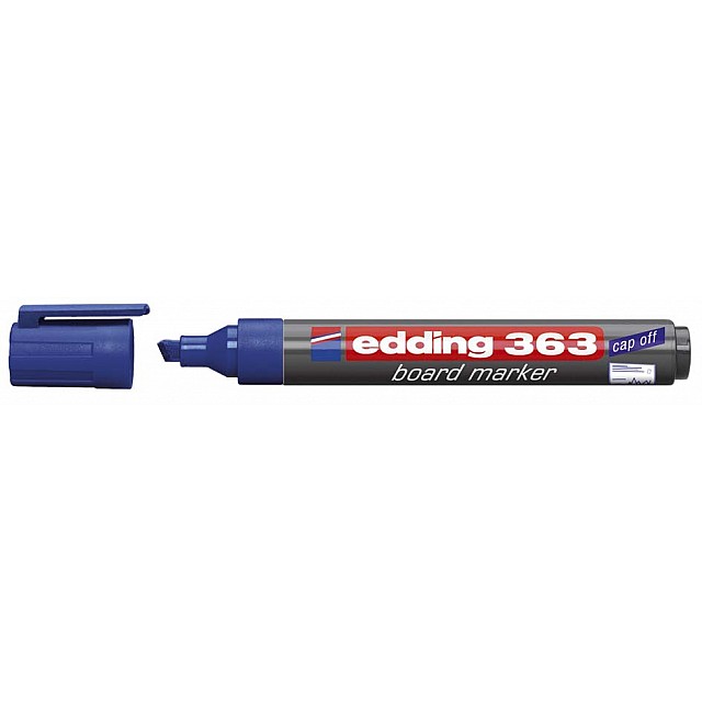 WHITEB MARKER EDDING 363 BLAUW