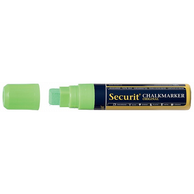 SECURIT KRIJTMARKER LARGE GRN