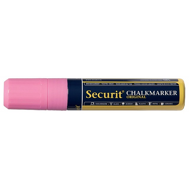 SECURIT KRIJTMARKER LARGE ROZE